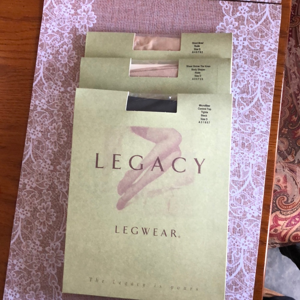 Legacy Shapewear 3 pair size D
